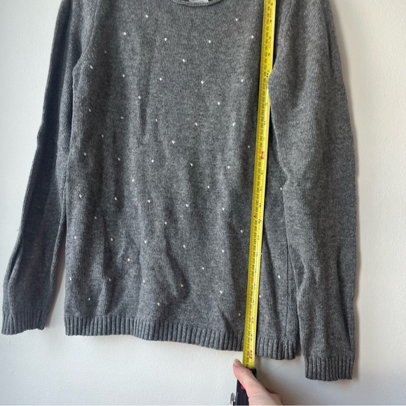 Hekla&co merino wool cashmere women long sleeve sweater medium made in italy - Picture 8 of 10